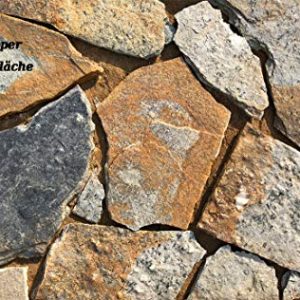 Natursteinplatten Polygonalplatten Quarzit"Copper"
