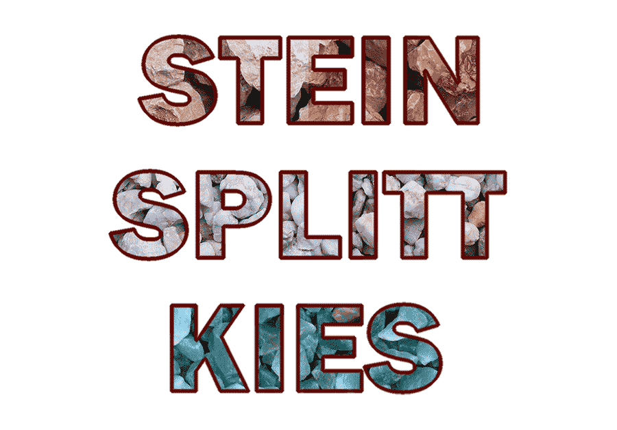 Stein Splitt Kies & Garten