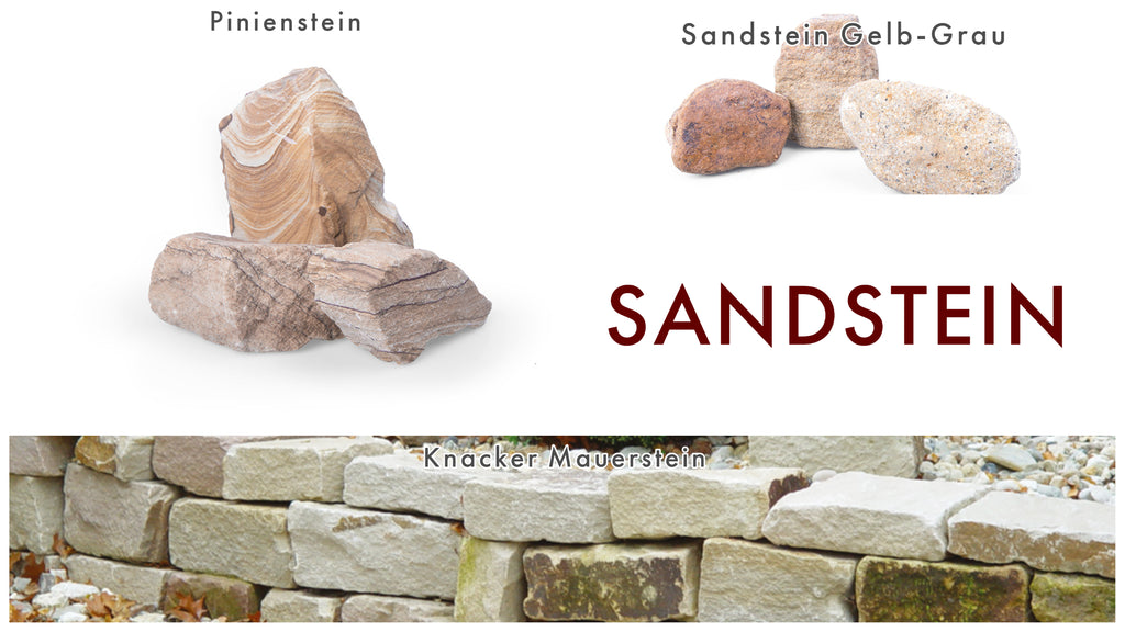 Sandstein - Ein Naturstein mit hohem Sandanteil ist nicht immer weich - Die Beitragsserie zu unseren Gesteinsarten nur bei Stein | Splitt | Kies